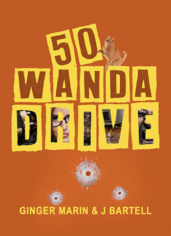 Book cover for 50 Wand Drive, dark comedy thriller book