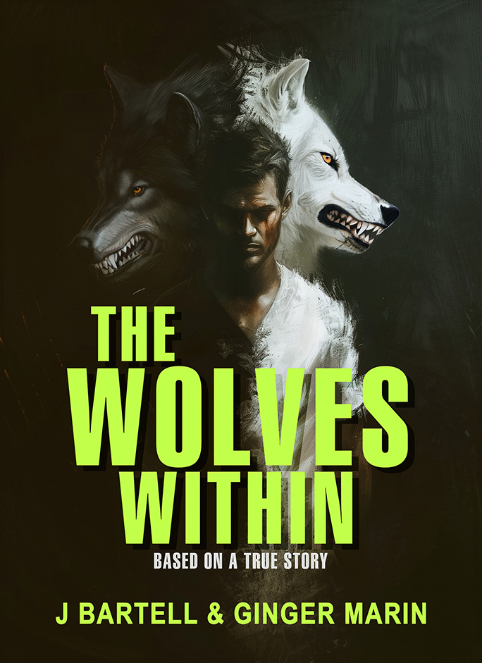 Book cover for The Wolves Within, a psychological thriller novel
